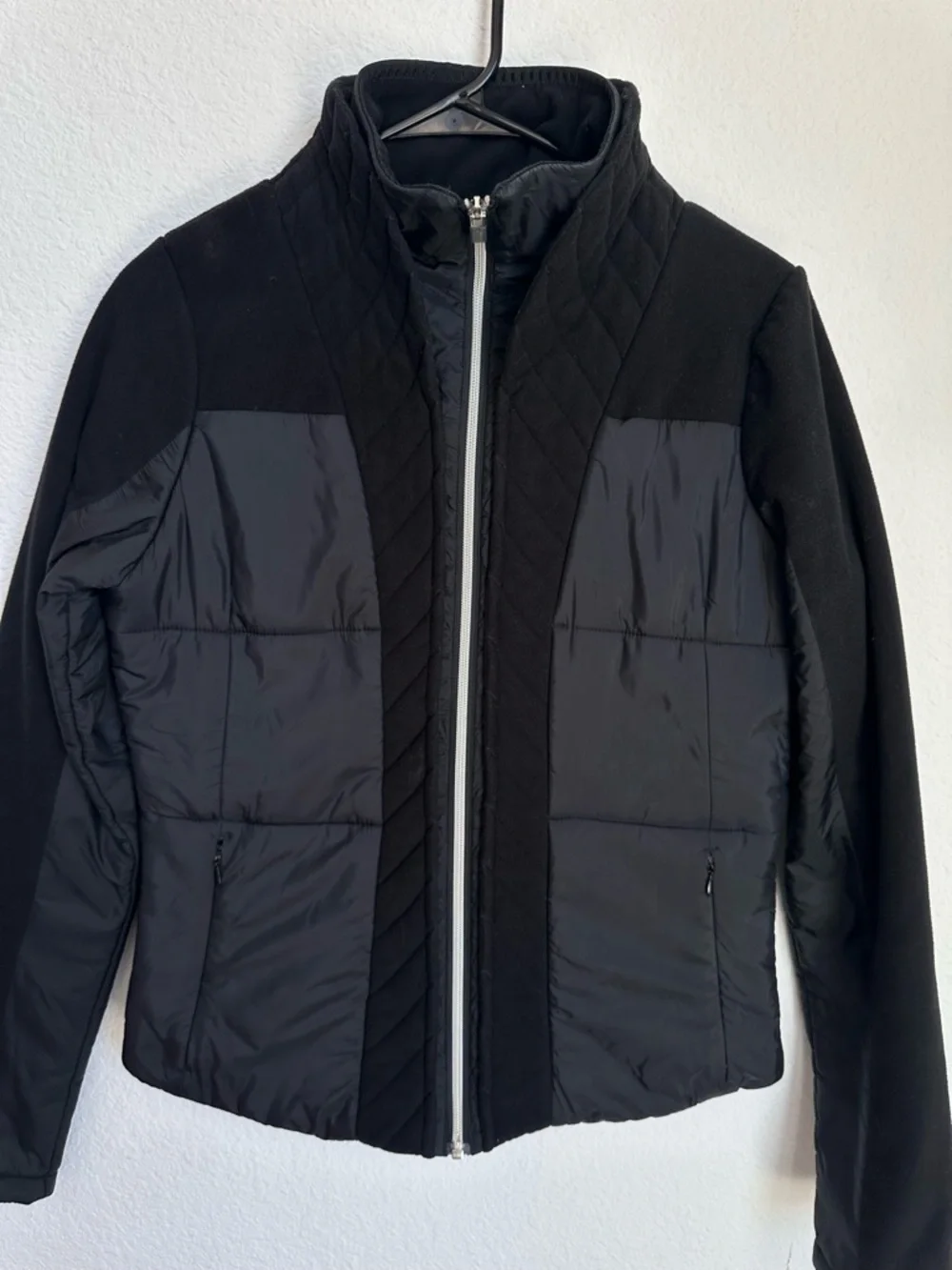 Lululemon‎ St Moritz Black Fleece Lined Windproof Jacket 6